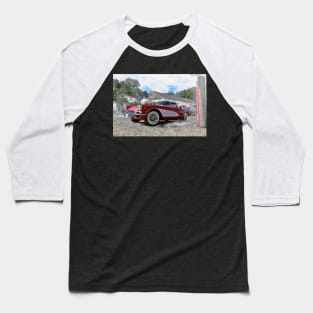 Chevrolet C1 Corvette, Pencil - Original Baseball T-Shirt